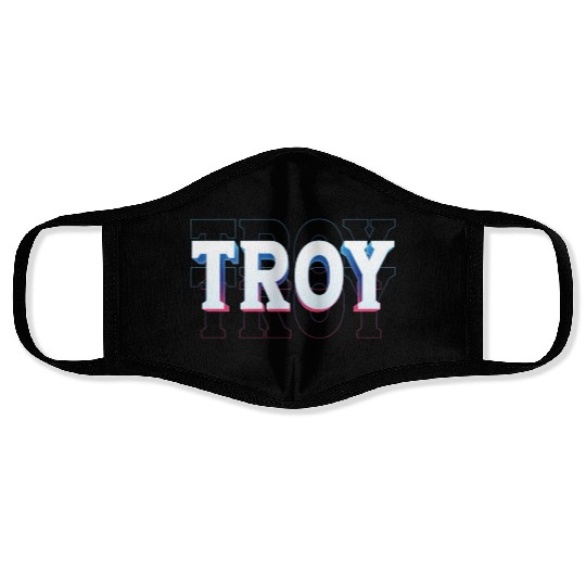 Retro - Troy Face Masks
