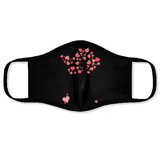 Valentine's Love Tree! Face Masks