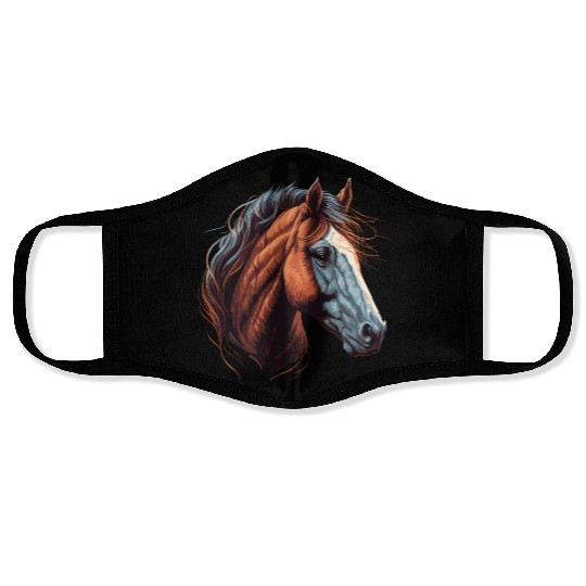 Horse Head Face Masks