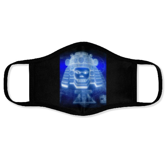 Maya Blueprints Inca Mask Drawing Ancient Face Masks