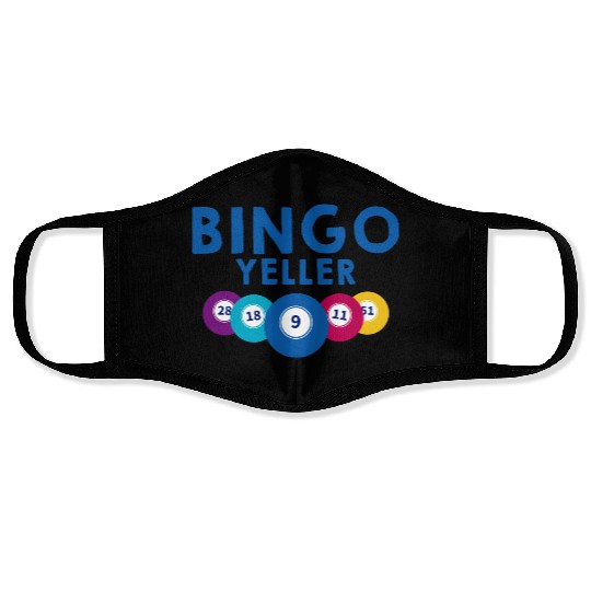 Bingo Yeller 2 Face Masks
