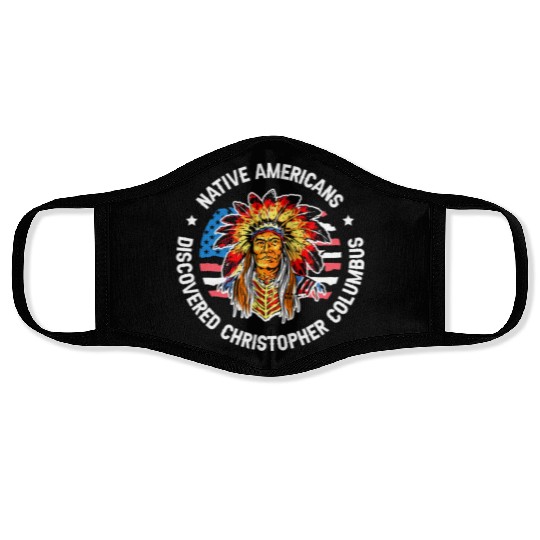 Columbus Day 1492 Face Masks