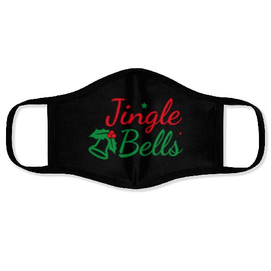 Jingle Bells - Marry Christmas Face Masks