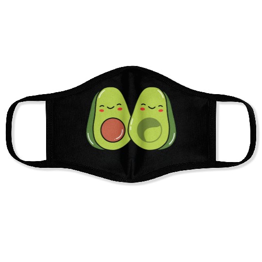 Sibling Big Brother Avocado Goals Hilarious Puns Face Masks