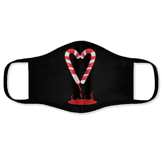 Christmas candy Face Masks