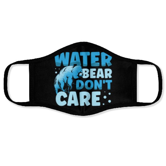 Moss Piglet Science Biology Tardigrade Lover Face Masks