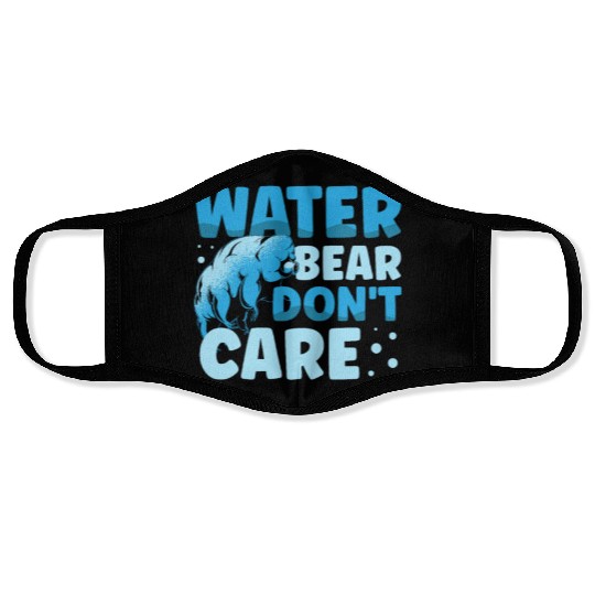 Moss Piglet Science Biology Tardigrade Lover Face Masks