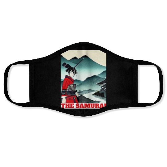 THE SAMURAI PRIDE Face Masks