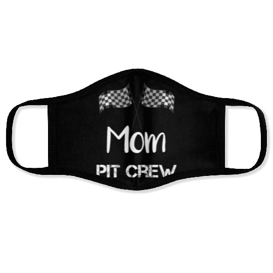Mom Pit Crew Face Masks