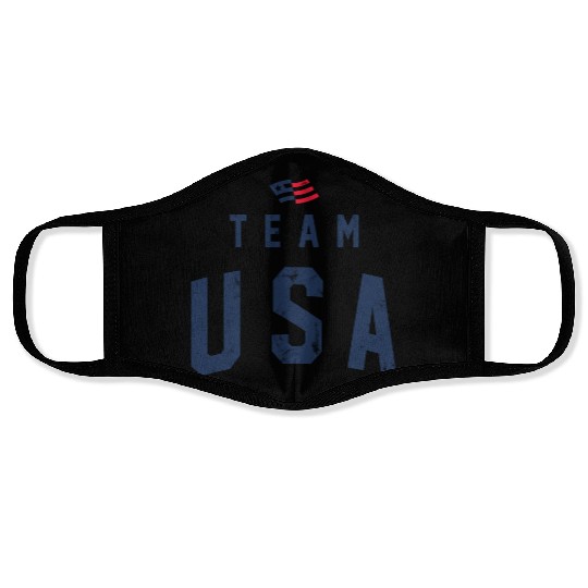 TEAM USA USED LOOK Face Masks