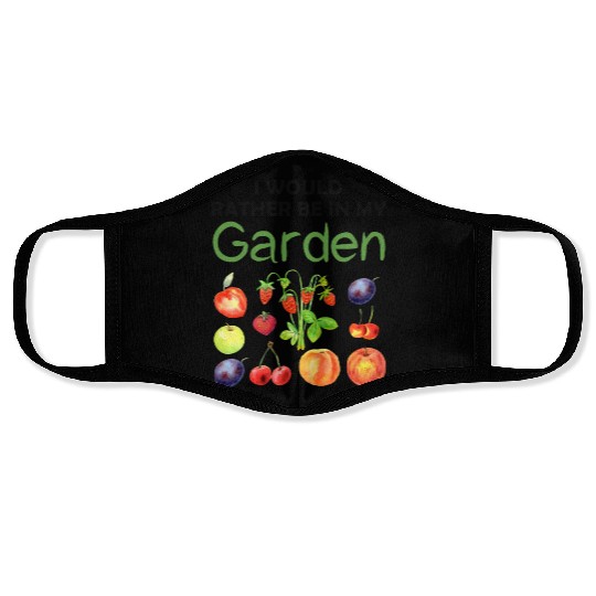 Garden Funny Quote Hobby Gardener Gift Idea Face Masks