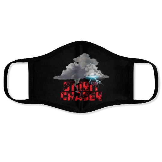 Storm Chaser Tornado Face Masks