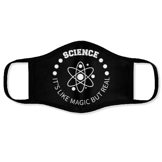 SCIENCE Magic Nerd Geek Teacher Student Gift Ideas Face Masks