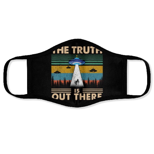 The Truth Is Out There Storm Raid Area 51 Alien Face Masks
