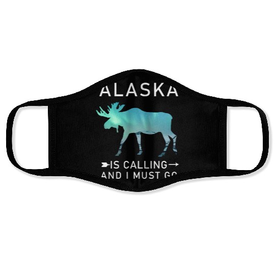 Alaska Gift USA Natur Bär Denali Grizzly Wald Face Masks