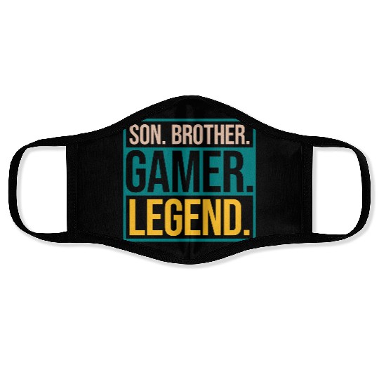 son brother gamer legend Face Masks