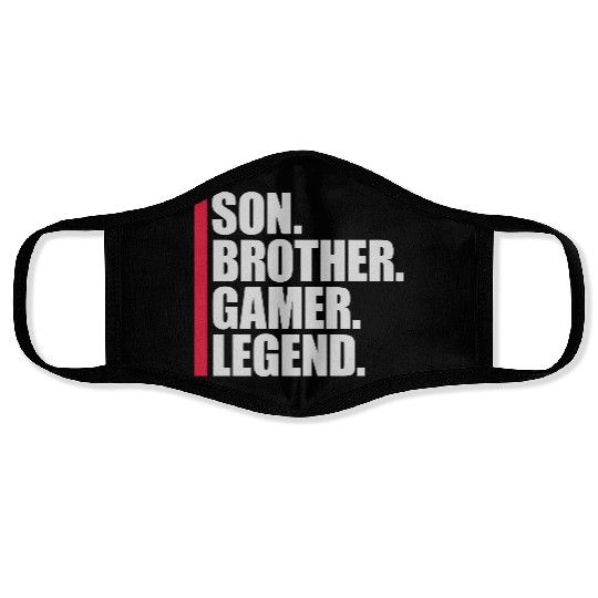 son brother gamer legend Face Masks