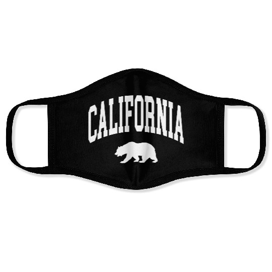 California Bear Face Masks