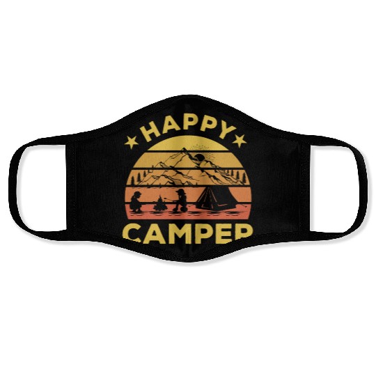 Happy Camper Face Masks