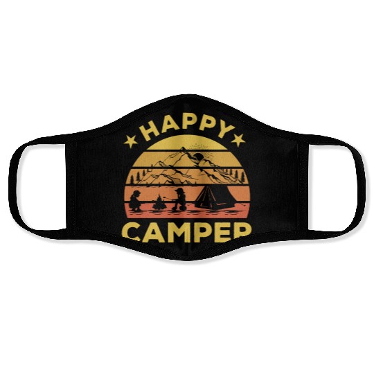 Happy Camper Face Masks