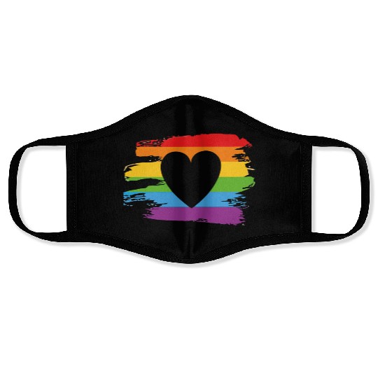 love is love Face Masks