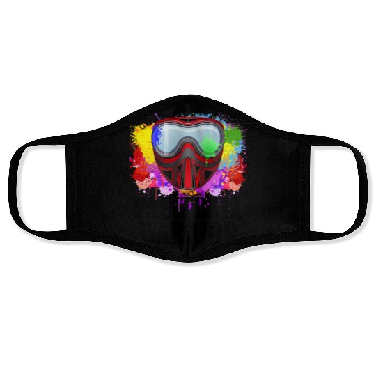Paintball Warrior Mask Squad Paintballer Air Gun Face Masks