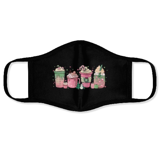 Hot Chocolate Cup Peppermint Mocha Face Masks