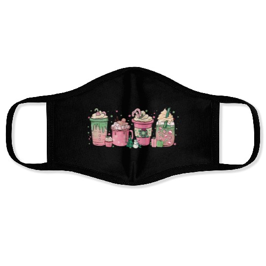 Hot Chocolate Cup Peppermint Mocha Face Masks