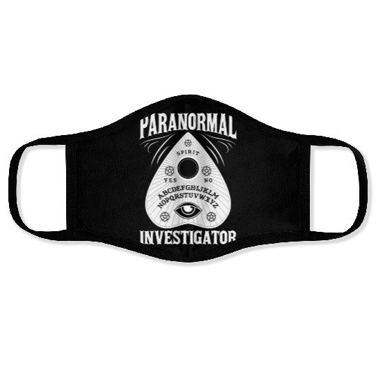 Ghost Hunting Paranormal Investigator Face Masks