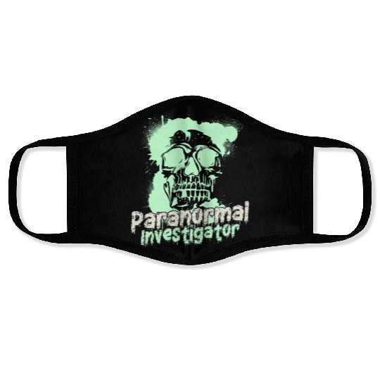 Ghost Hunting Paranormal Investigator Face Masks