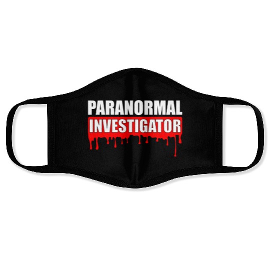 Ghost Hunting Paranormal Investigator Face Masks