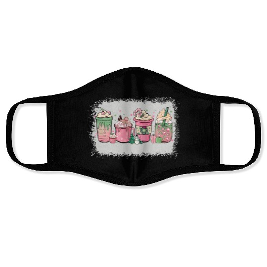 Hot Chocolate Cup Peppermint Mocha Face Masks