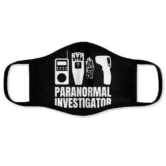 Ghost Hunting Paranormal Investigator Face Masks