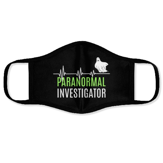 Ghost Hunting Paranormal Investigator Face Masks