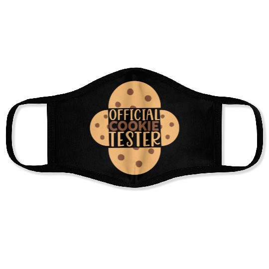 Official Cookie Tester Face Masks