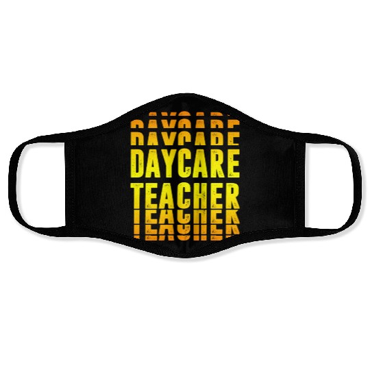 Daycare Teacher Design Face Masks