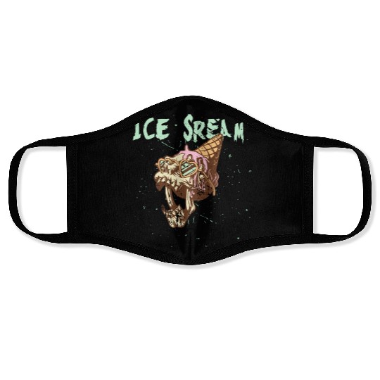 Ice scream Halloween Face Masks