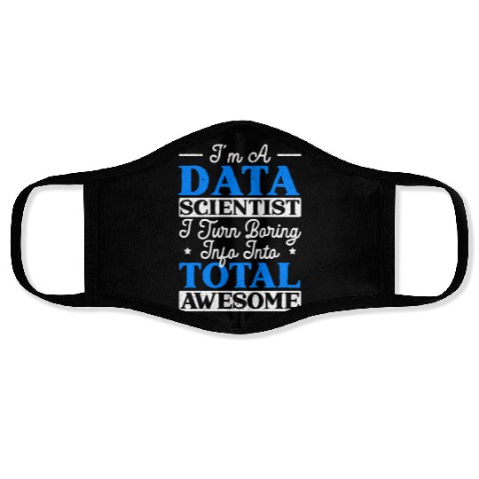 Data Whisperer Job Data Scientist Data Science Face Masks