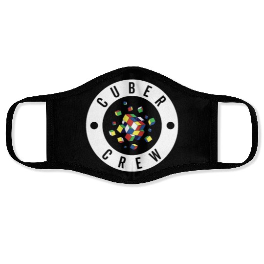 Cuber Crew For Speed Cuber Face Masks