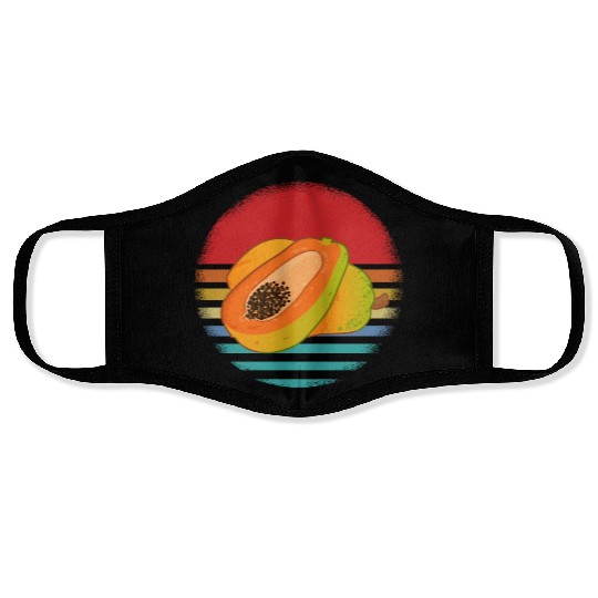 Retro Papaya Face Masks