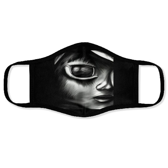 The truth is out there Look into my eyes and find Face Masks