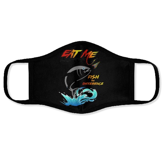 tuna fish Face Masks design