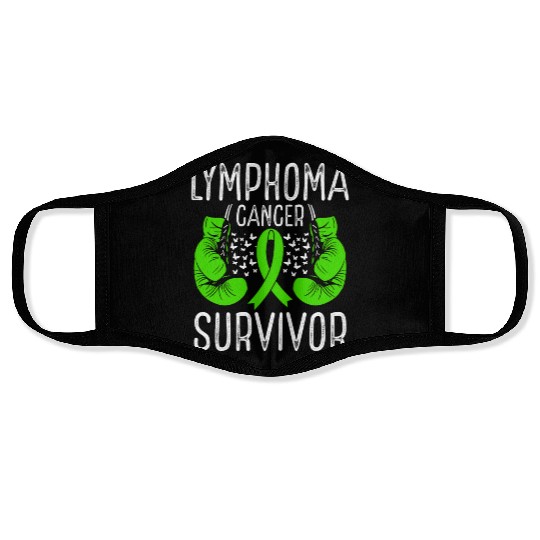 Lymphoma Cancer Survivor Awareness Ribbon Gloves Face Masks