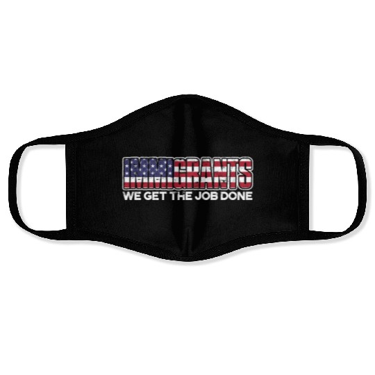US Immigrant Indigenous USA Immigrants america Face Masks