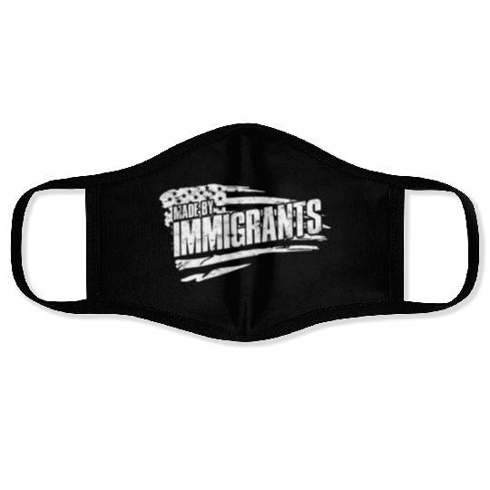 US Immigrant Indigenous USA Immigrants america Face Masks