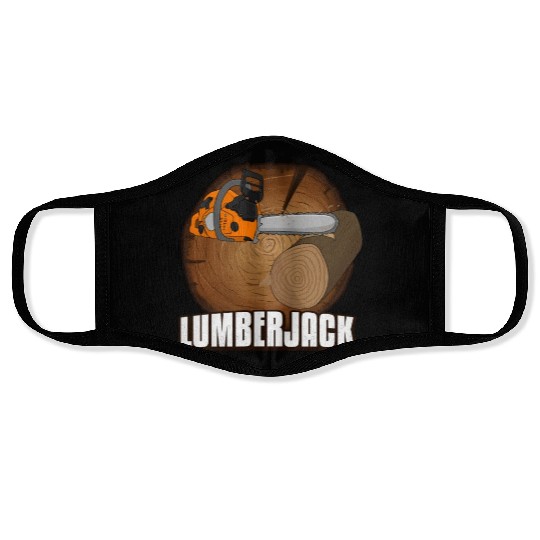chainsaw Lumberjack Face Masks