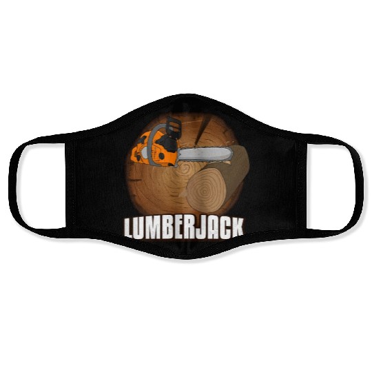 chainsaw Lumberjack Face Masks