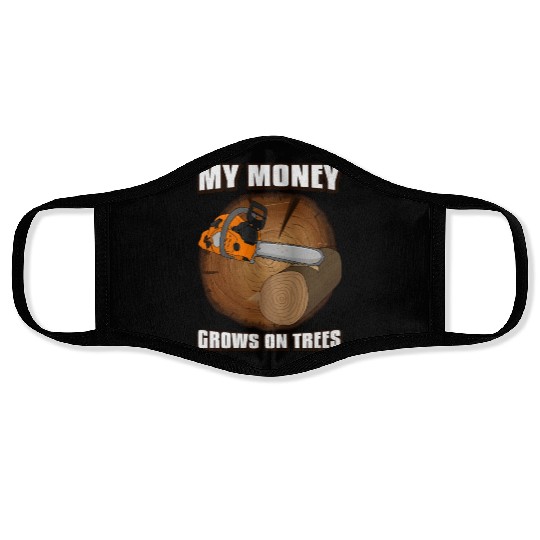 chainsaw Lumberjack Face Masks