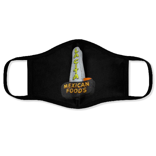 La Cita Mexican Foods Route 66 Tucumcari NM Face Masks