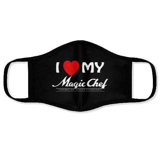 I Love My Magic Chef Vintage Stove Face Masks